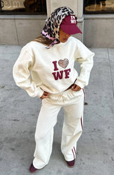 11th Street Concrete Jungle Oversized Sweater Cake Batter