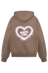 11th Street City Girl At Heart Oversized Hoodie Cinnamon Bun